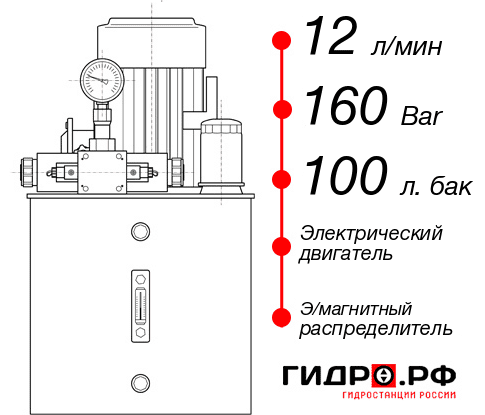 Маслостанция для пресса НЭЭ-12И1610Т