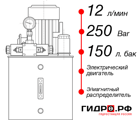 Маслостанция для пресса НЭЭ-12И2515Т